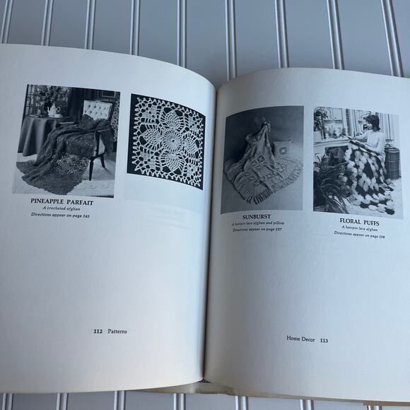 Handmade Lace & Patterns by Annette Feldman 1975 1st Edition Hardcover Vintage - Picture 15 of 16